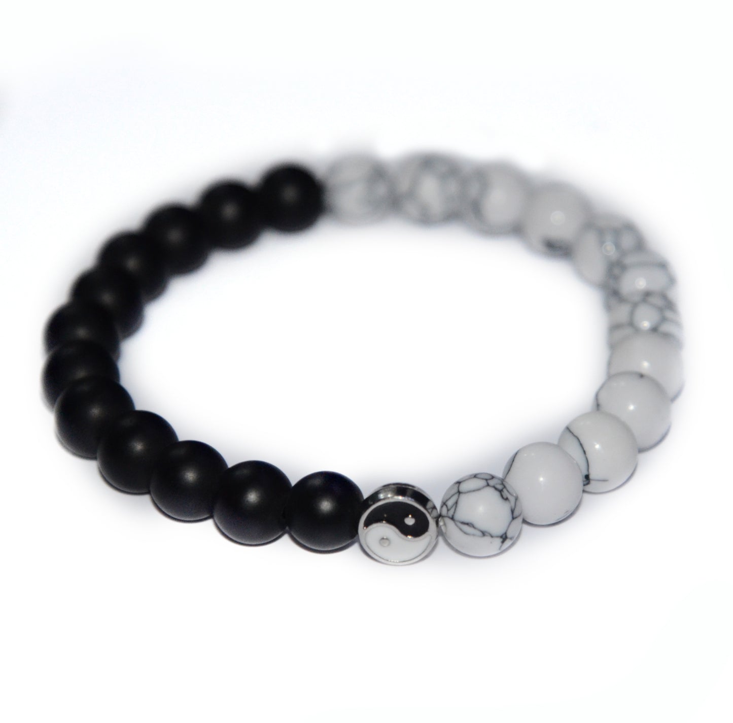 The Kyrox Hand-Woven Yin Yang Beaded Bracelet | Kyrox.pk